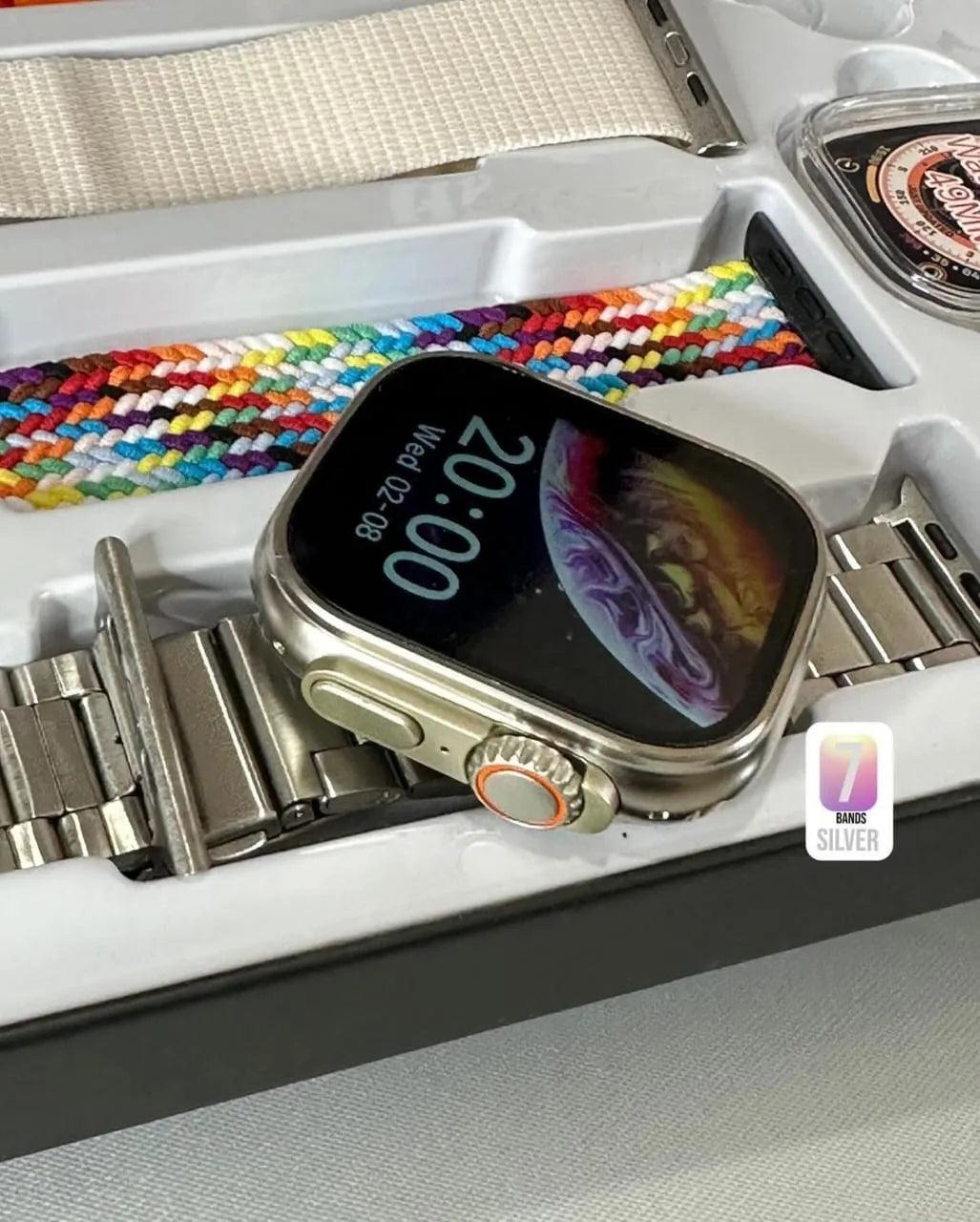 H20 Ultra Smart Watch 10 in 1 with earbuds