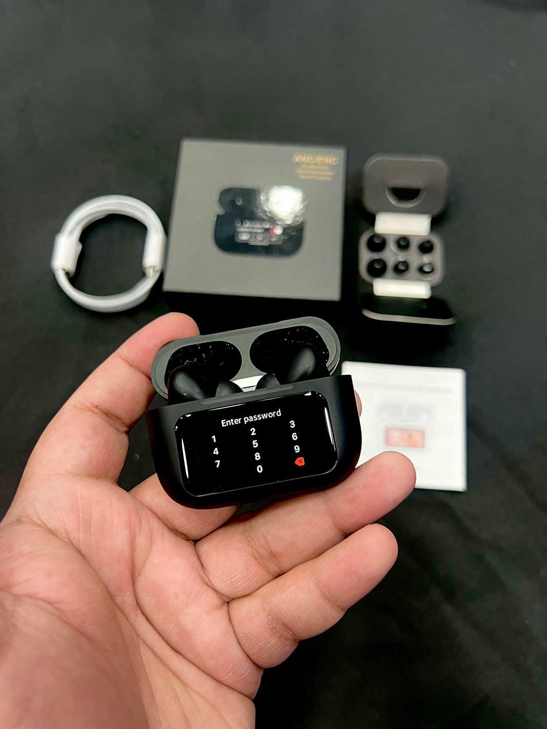 A9 Pro Touch Screen LED Airpods - (IMPORTED VERSION)